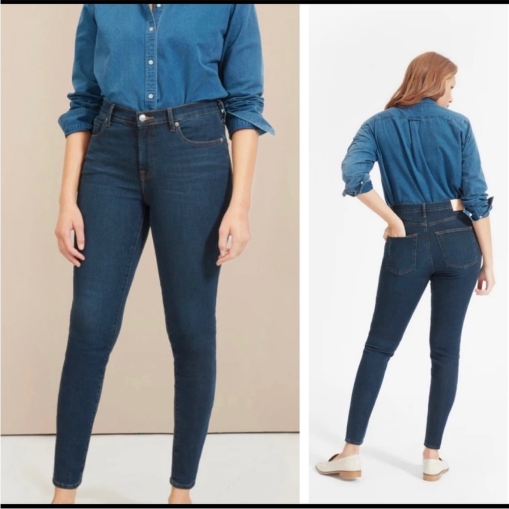 Everlane Midrise Denim Skinny Jeans 32 Regular